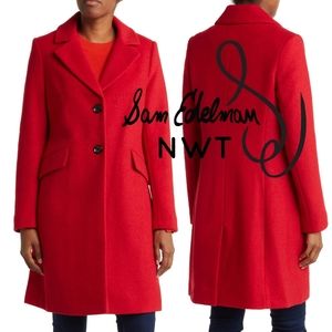 Sam Edelman Coat - XL - Red